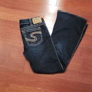 Silver dark wash Frances jeans 30x31